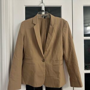 Express Tan Fitted Blazer (Size 12)
